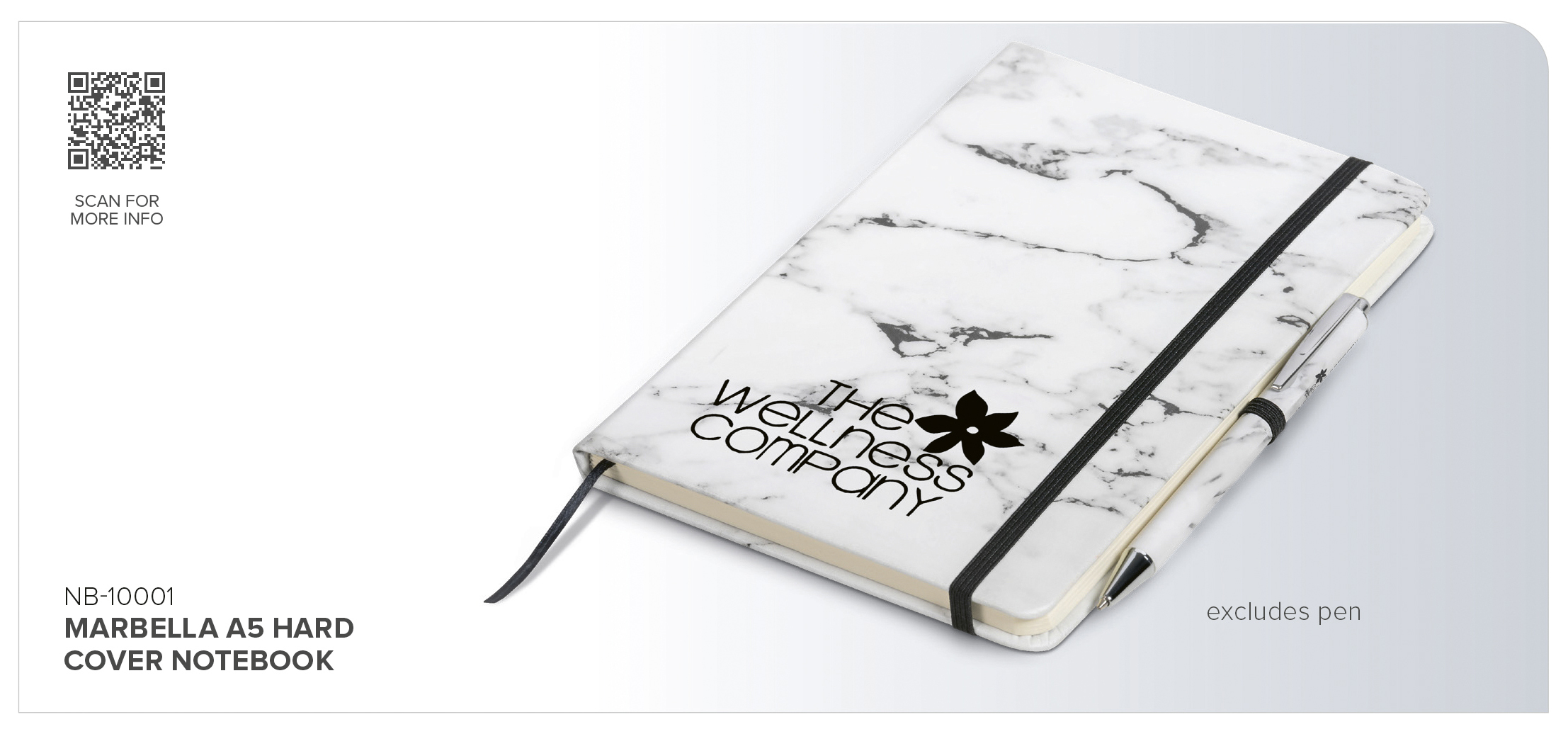 Marbella A5 Hard Cover Notebook